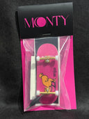 Fingerboard Monty Completa Enjoi Perro Rosa