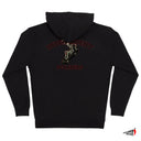 Sudadera Independent Zip Bombers Black