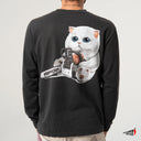 Playera Ripndip Find Out Long Sleeve Charcoal