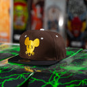 Gorra Rata Wheels Parche Amarillo Cafe