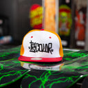 Gorra Tricolor Logo Blanco Amarillo