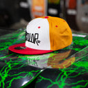 Gorra Tricolor Logo Blanco Amarillo