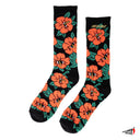 Calcetas Santa Cruz Hibiscus Black