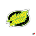 Sticker Santa Cruz Oval Flame Dot