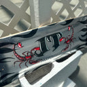 Tabla JT Skateboards Alacran Plata Negro