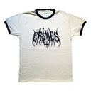 Playera Crimes Ringer Metal Cream