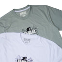 Playera Benzaa Ladrillos Gris