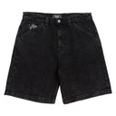 Short Real Mezclilla Stone Wash Black