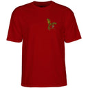 Playera Powell Peralta Dragon Logo Garnet