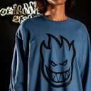 Playera Spitfire Bighead Indigo