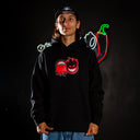 Sudadera Spitfire Eternal Fill Black Red
