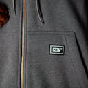 Sudadera Benzaa Flamas Gris