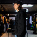 Sudadera Benzaa Flamas Negra