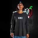 Playera Ripndip Find Out Long Sleeve Charcoal