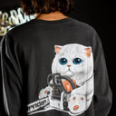 Playera Ripndip Find Out Long Sleeve Charcoal