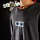 Playera Ripndip Find Out Long Sleeve Charcoal