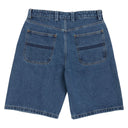Short Spitfire Big Head Flame Denim Mezclilla Stone Wash