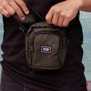 Shoulder Bag Benzaa Parche Cadenas Olivo