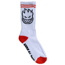 Calcetas Spitfire Bighead White Red
