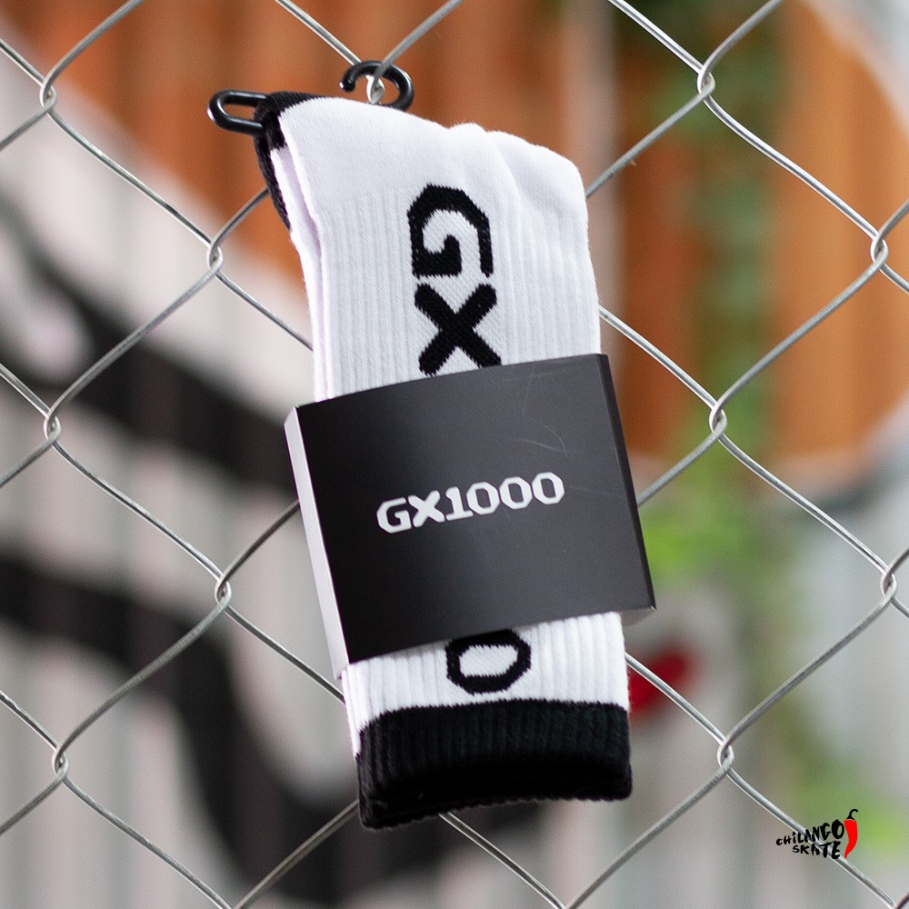 Calcetas GX1000 Og Logo Socks White