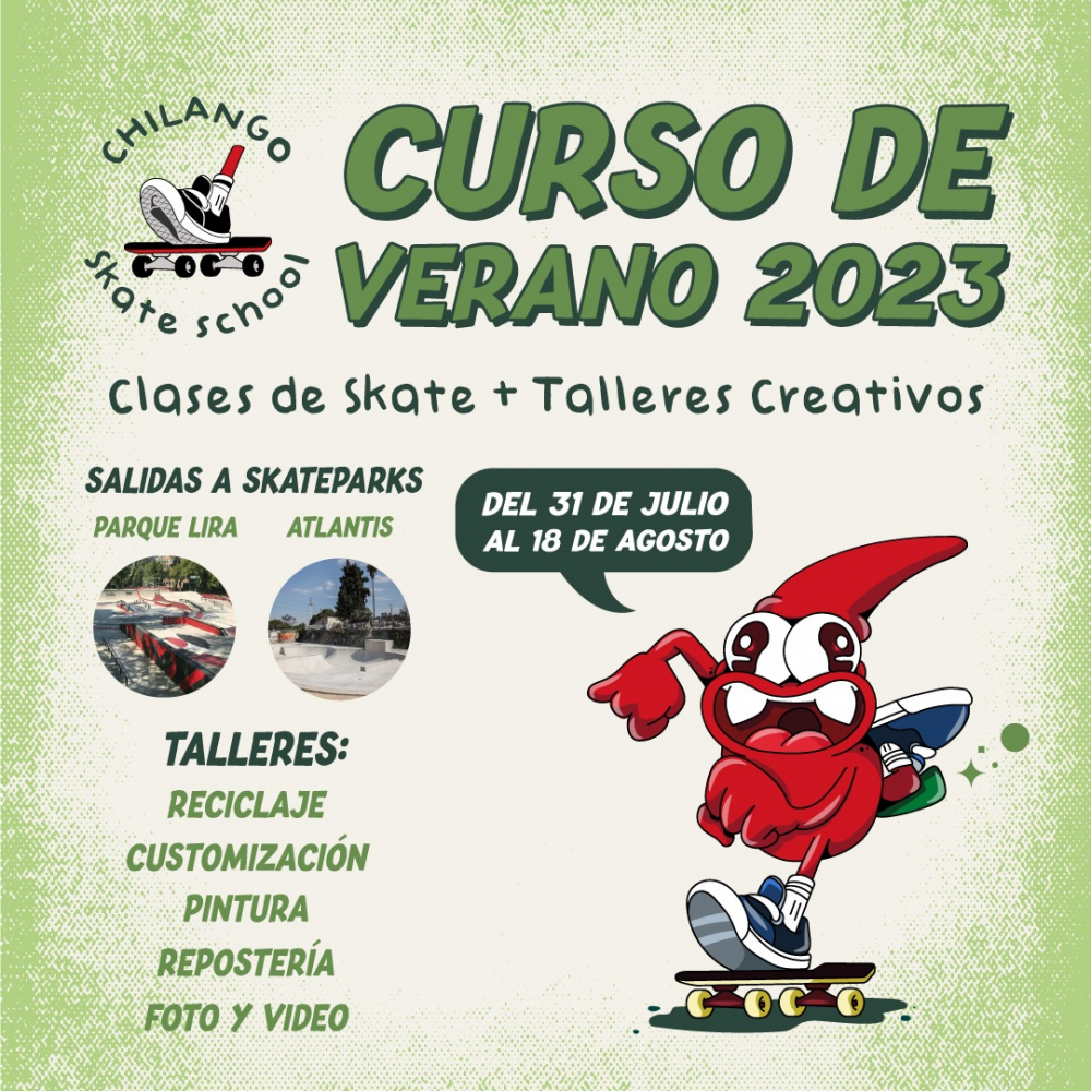 Curso De Verano 2023 Alumno Chilango Skate