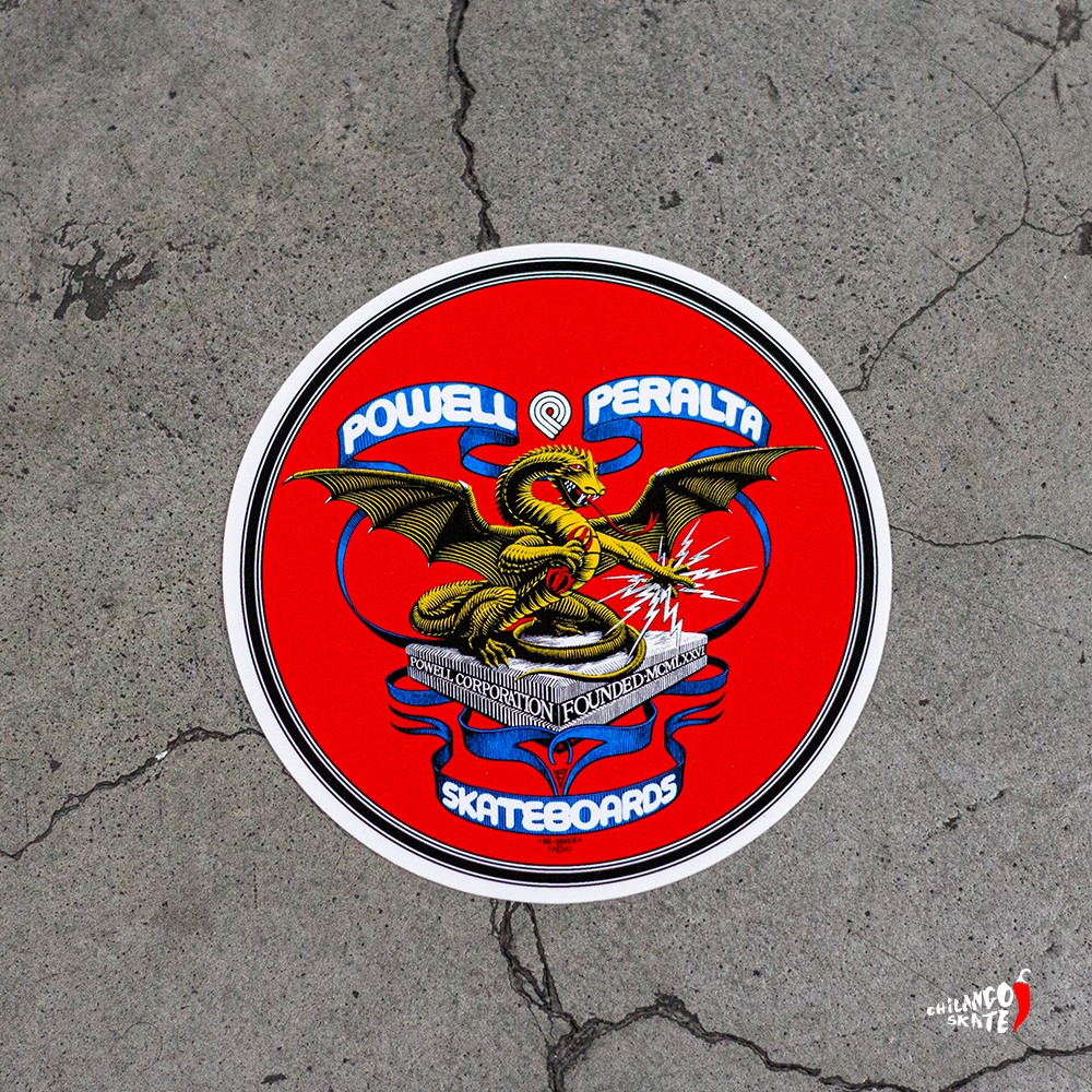 Sticker Powell Peralta Banner Dragon 10x10cm