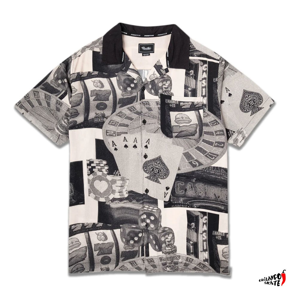 Camisa Primitive Winners Circle Chance Woven
