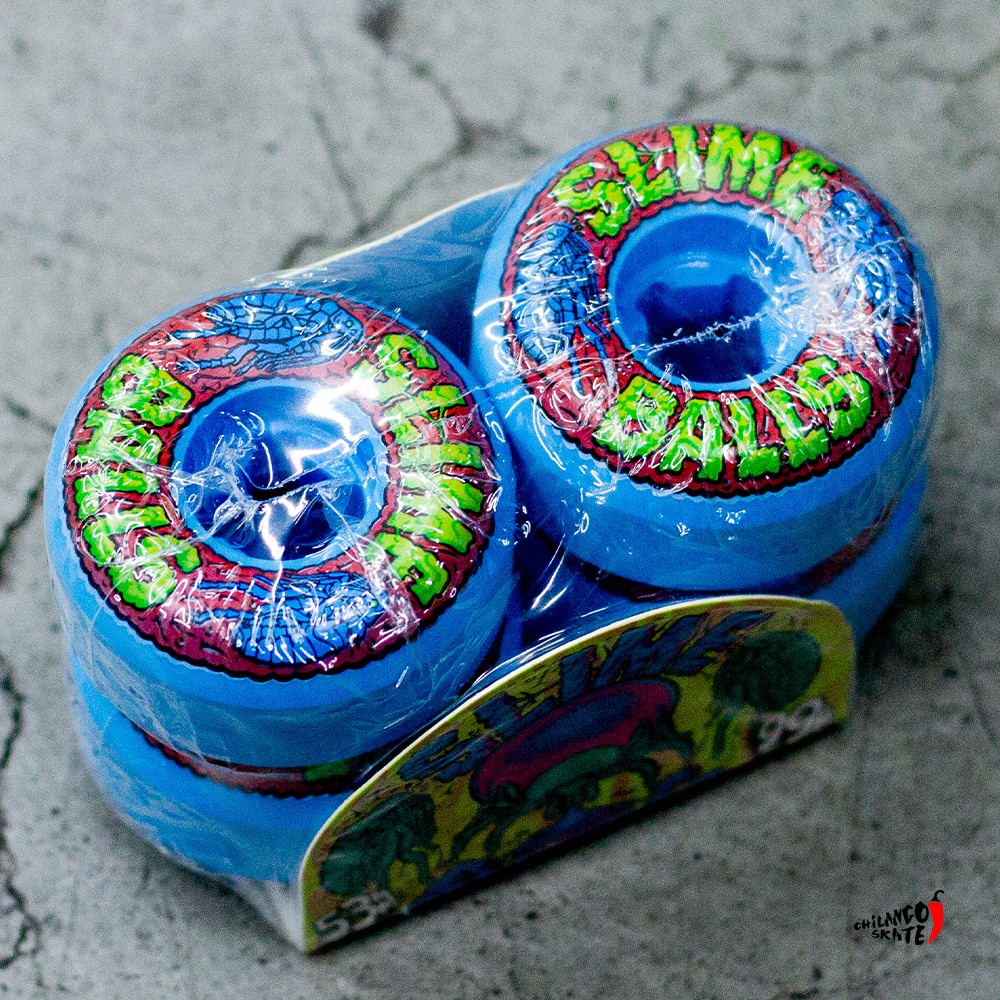 Ruedas Slime Balls Flea Balls Speed Balls Blue 99a 53mm