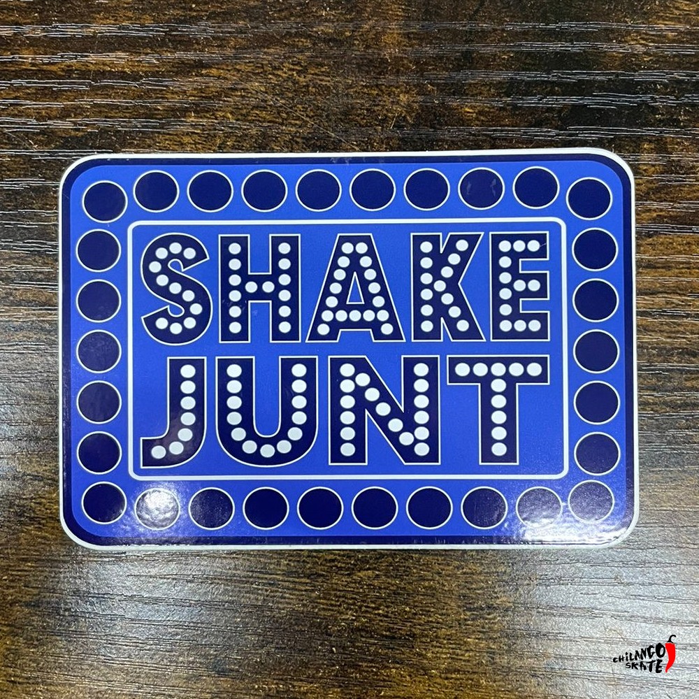 Sticker Shake Junt Box Logo Deep Blue 11x8cm