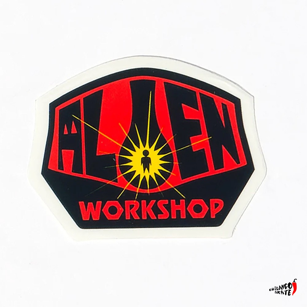 Sticker Alien Workshop OG Logo Red Navy 8x6cm