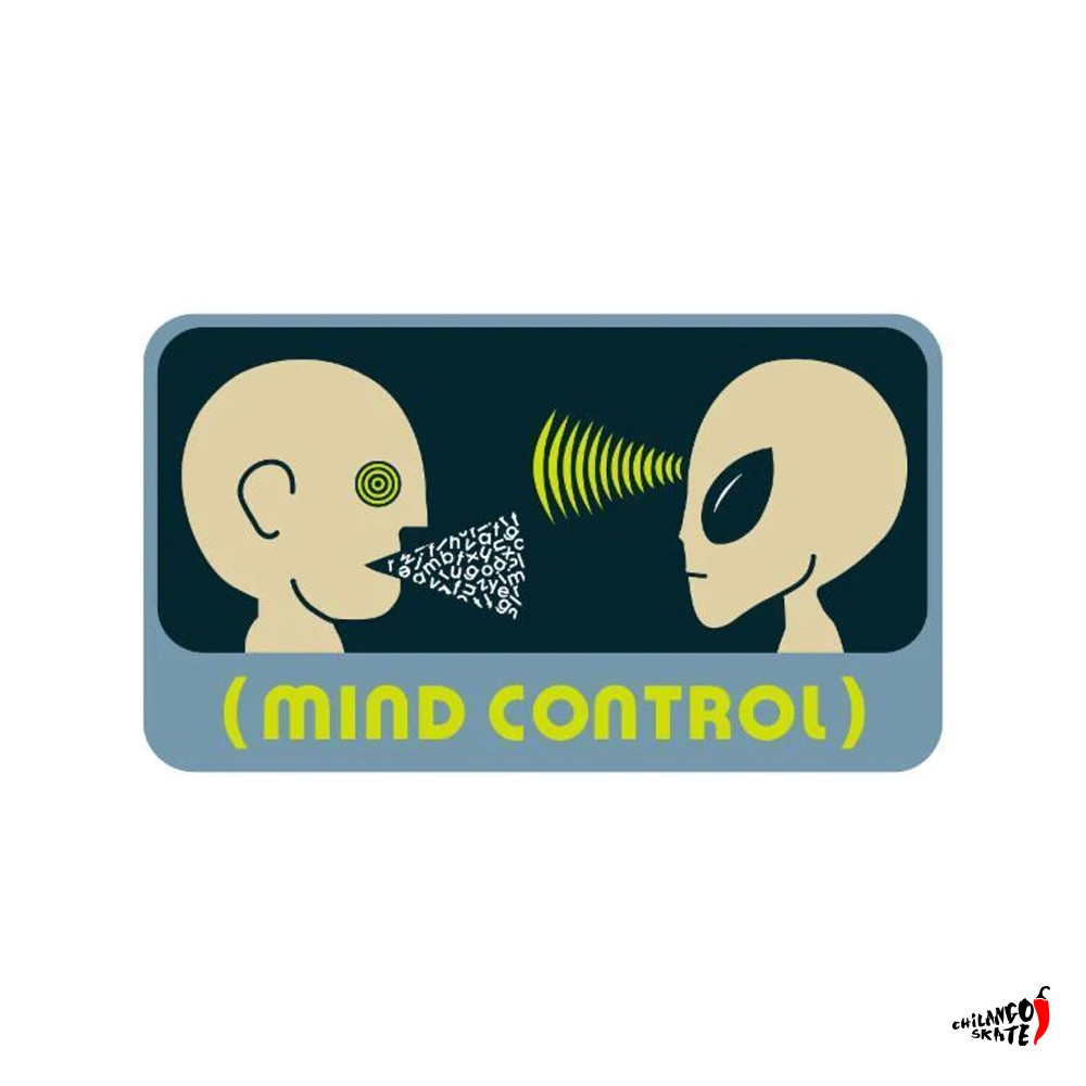 Sticker Alien Workshop Mind Control 9x5cm