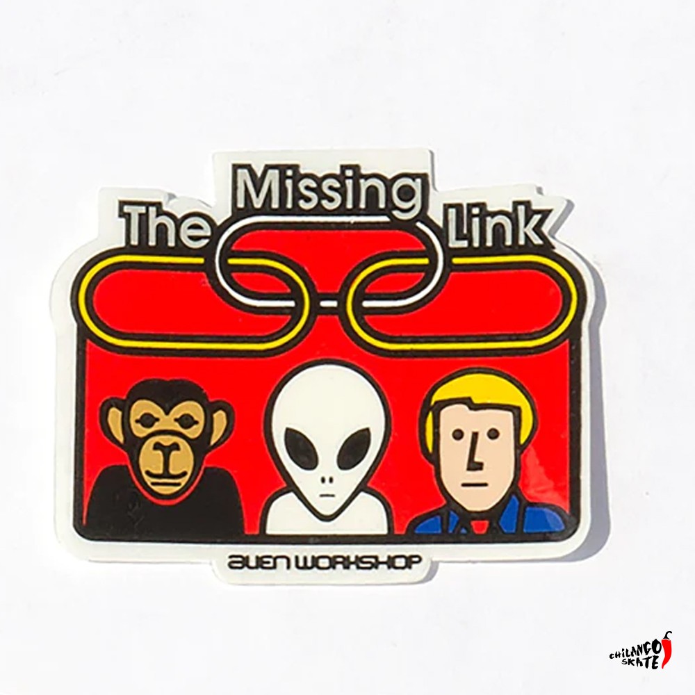 Sticker Alien Workshop Missing Link 7x6cm