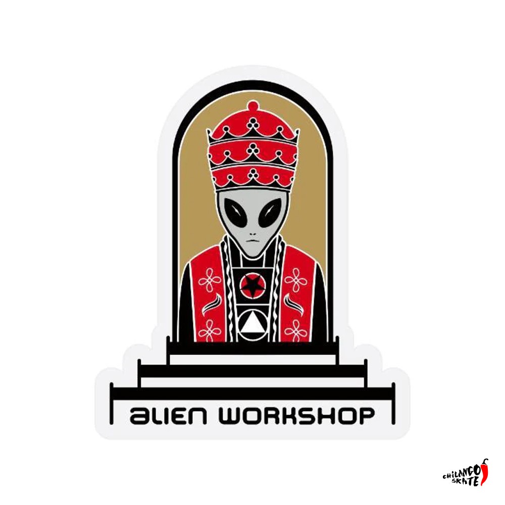 Sticker Alien Workshop Priest 7x8cm