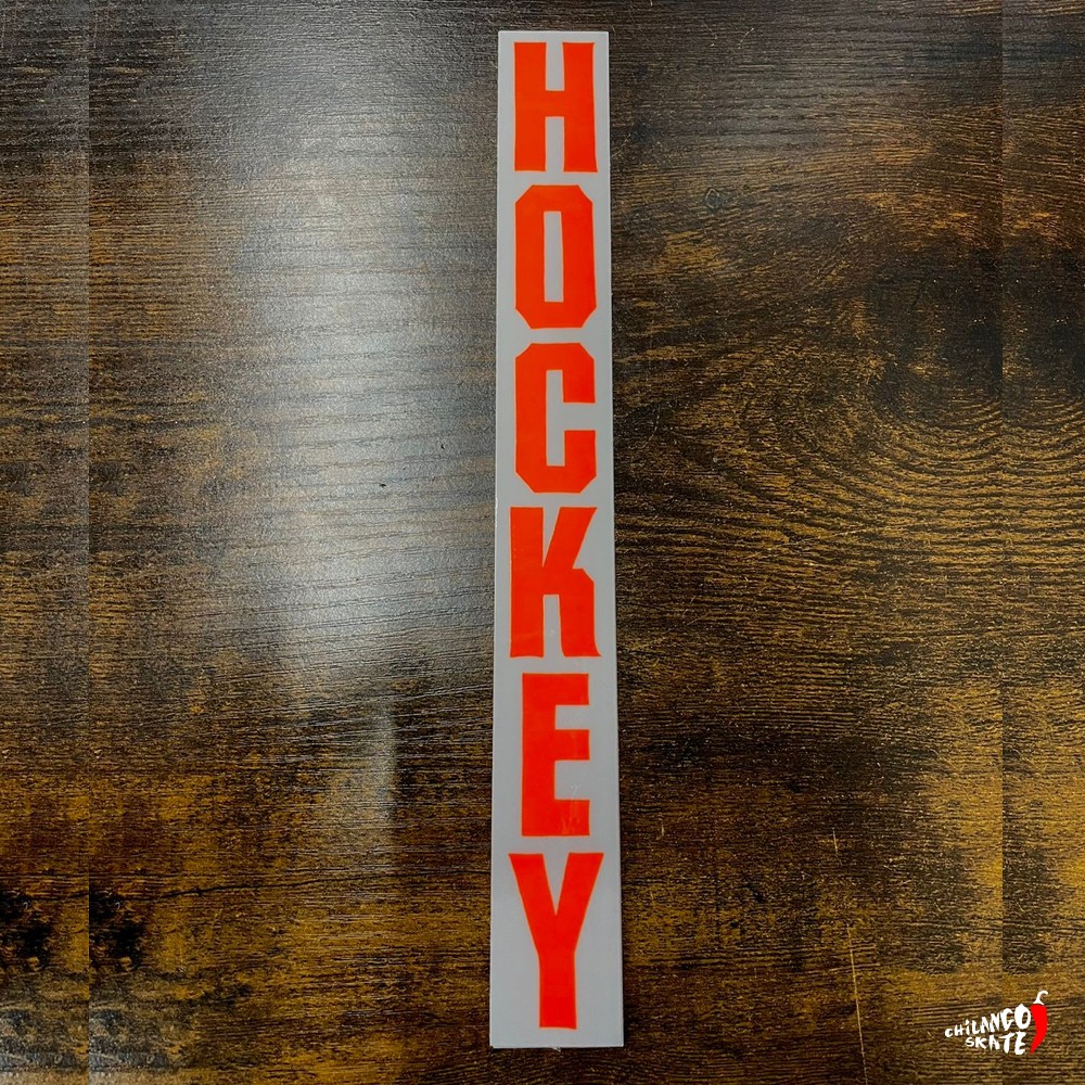 Sticker Hockey Logo Orange 25x3cm