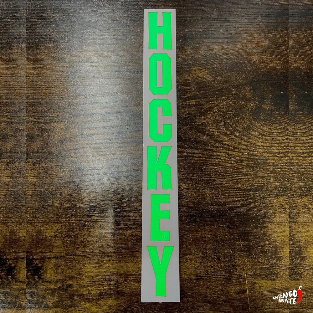 Sticker Hockey Logo Green 25x3cm