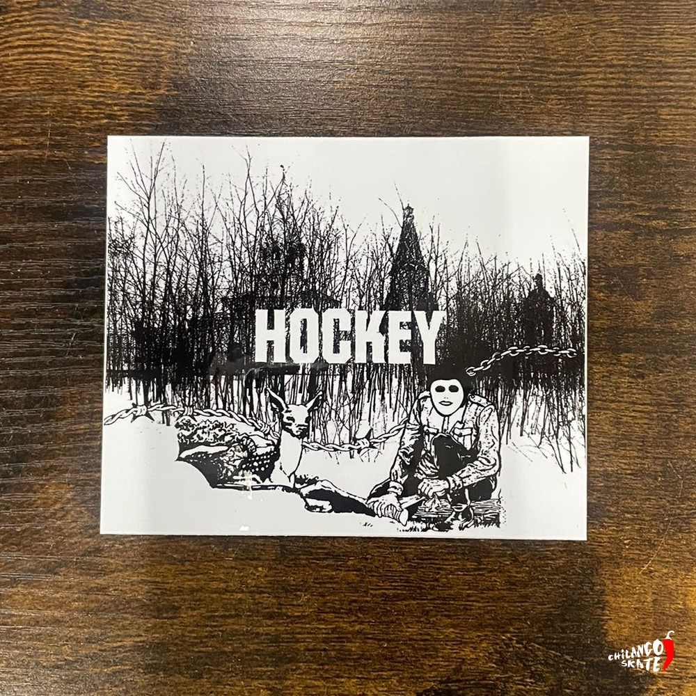 Sticker Hockey Whisper Snow 12x10cm