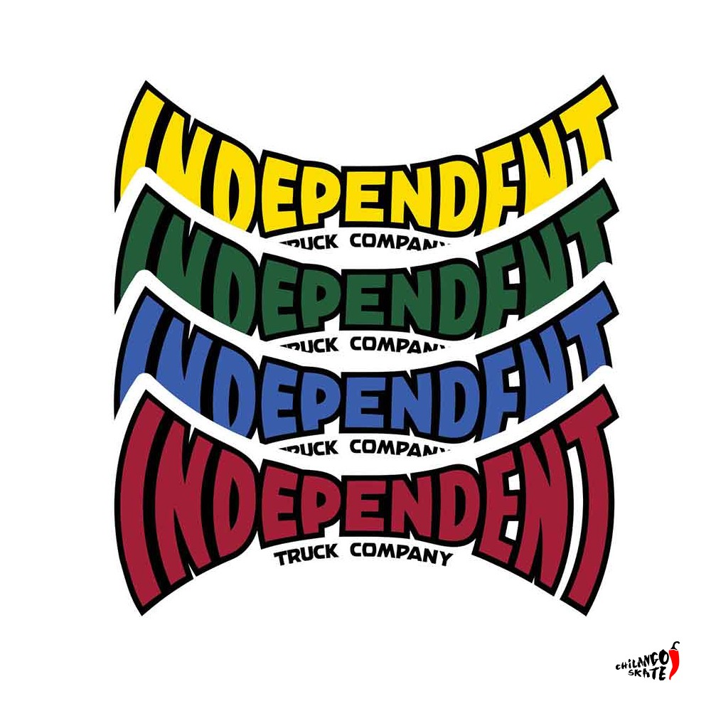 Sticker Independent Span Logo 15x7cm